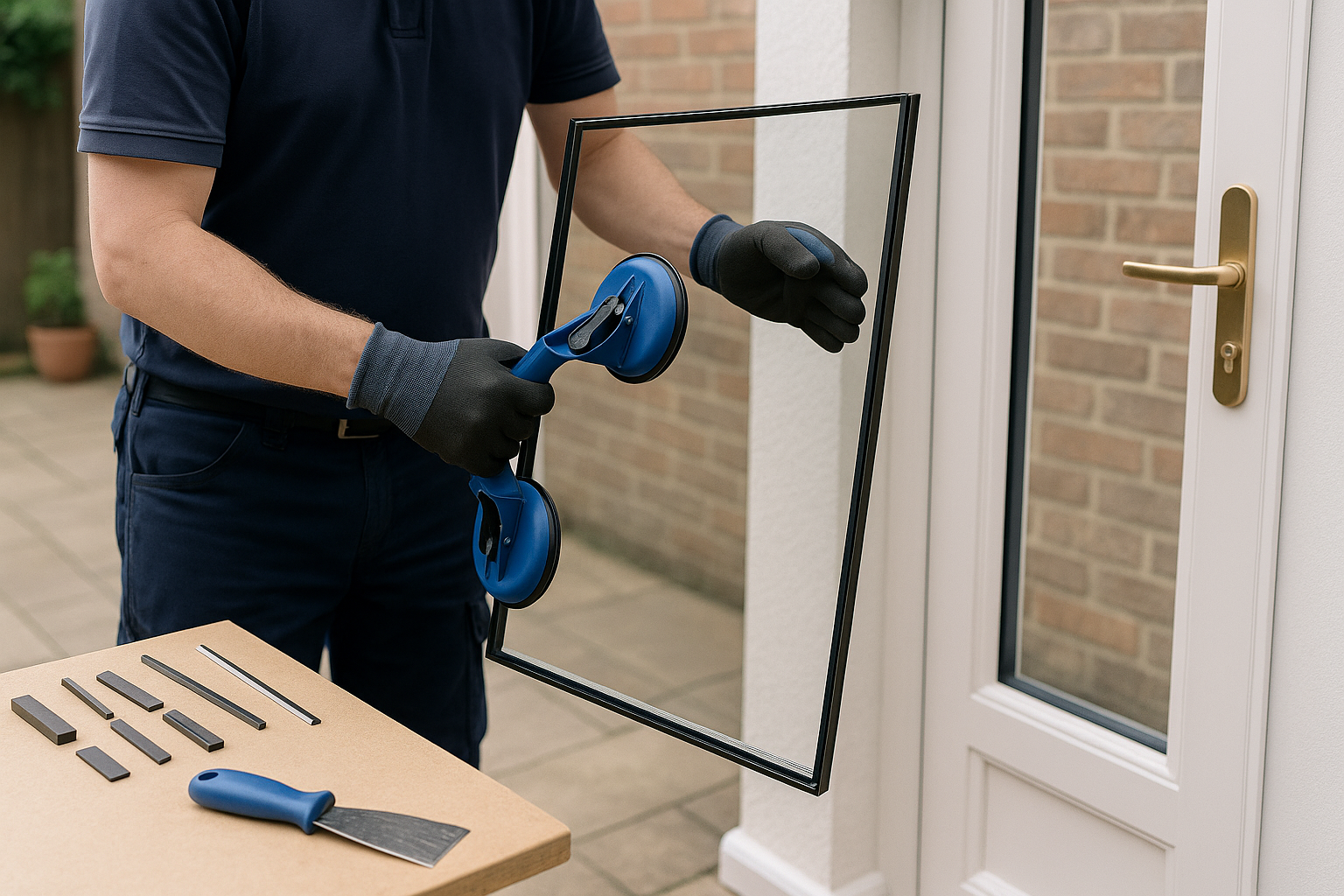 Door Glass Replacement Rainham service image